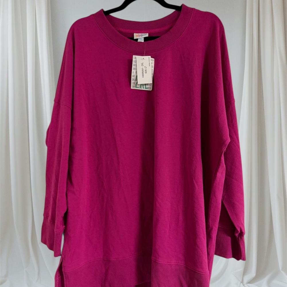 LuLaRoe Fuchsia Sweatshirt